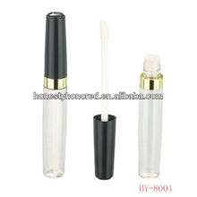 Recycle Design Small Empty Makeup Lip Gloss Black Transparent Tube